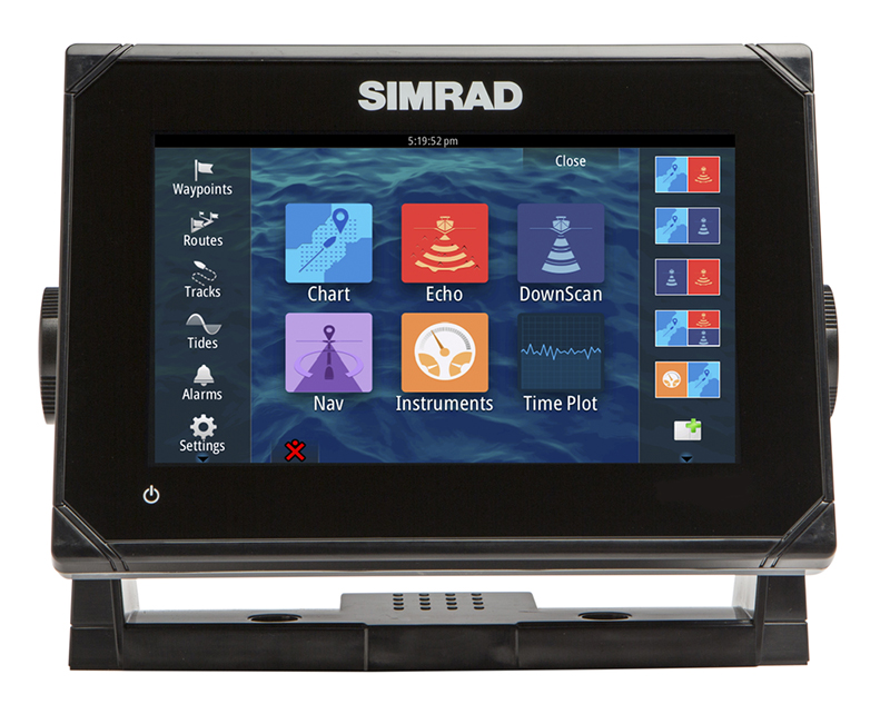 Картплоттер SIMRAD GO7 Multi-touch GO7 (без CARTO, без XDCR)