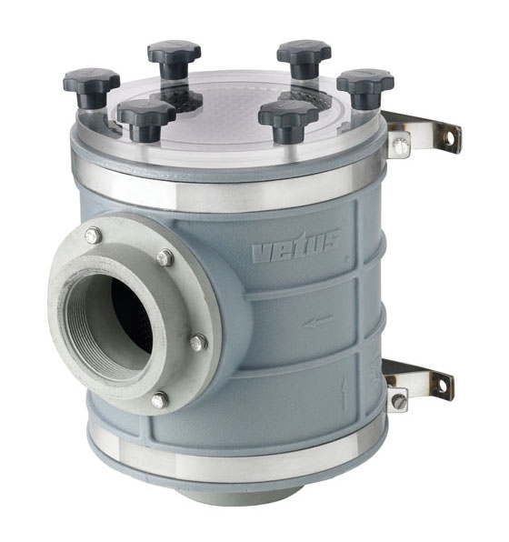 Фильтр забортной воды FTR1900 патрубка 63,5 мм