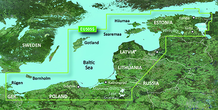 BlueChart® g2 vision HD Балтийское море, восточ. часть (VEU505S)