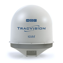 Спутниковая антенна на яхту KVH Tracvision HD11