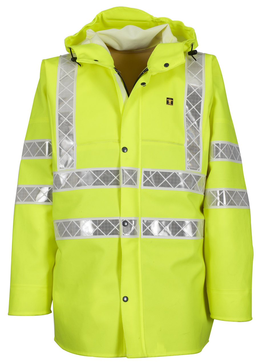 Куртка защитная ISOFLASH (EN ISO 20471), ткань Vistex