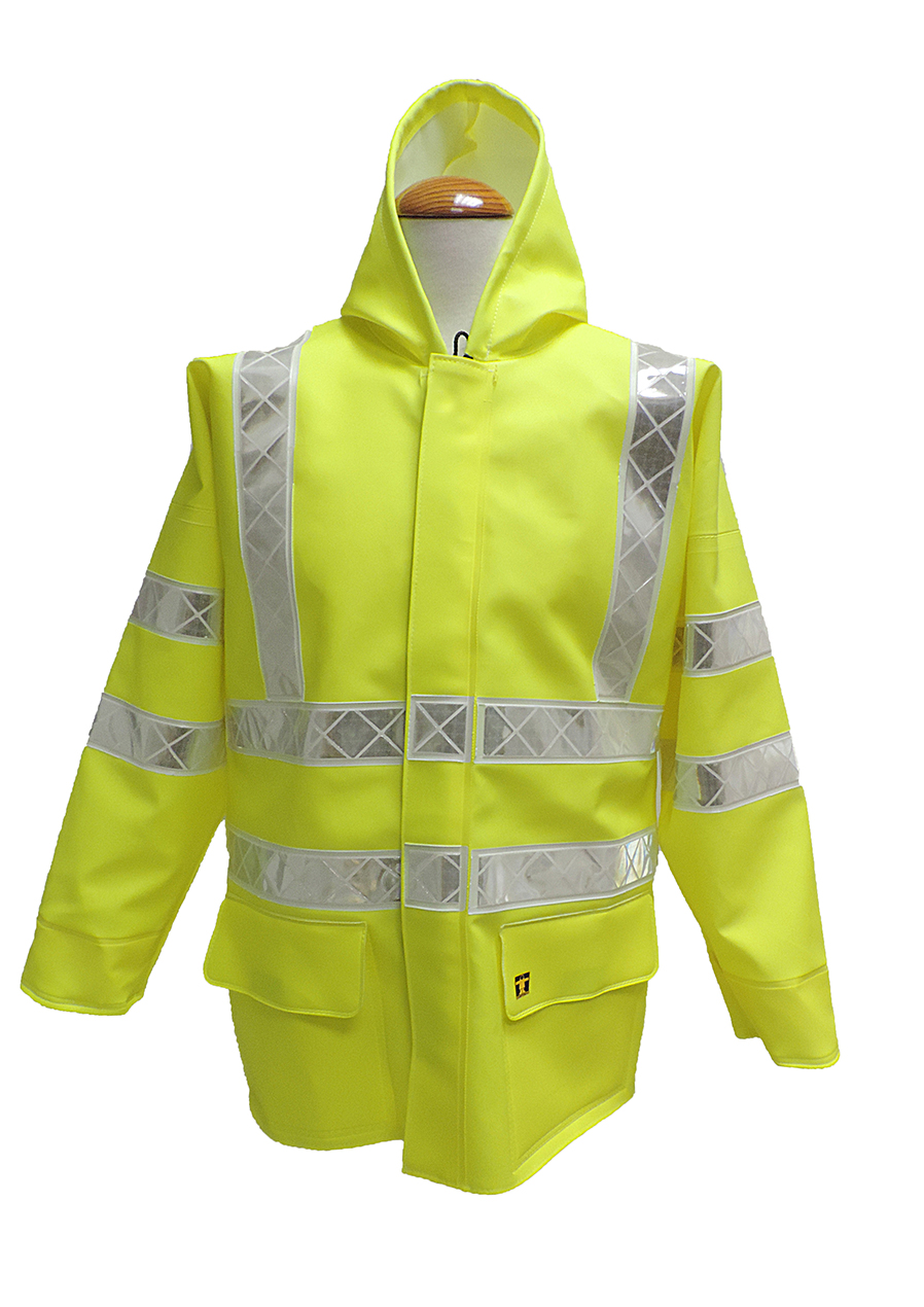 Водозащитная куртка PARAFLASH (EN ISO 20471), ткань Vistex