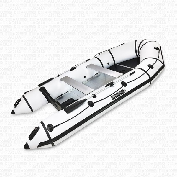 Надувная лодка RIB400 PRO, белый
